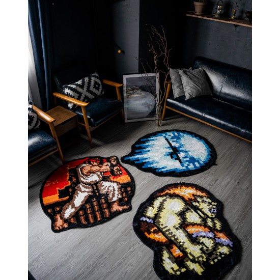 Street Fighter II Ryu Rug 100cm x 100cm